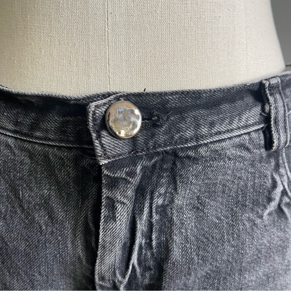 Rachel Comey Black Washed Straight Leg Jeans - Picture 3 of 10